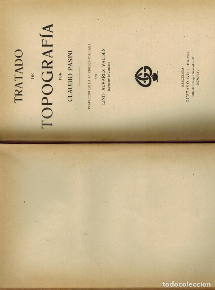 Libros de segunda mano: TRATADO DE TOPOGRAF&Iacute;A - Foto 2