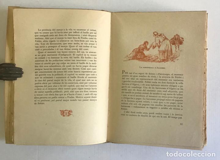 Libros de segunda mano: POBLET, TRADICIONS I LLEGENDES. - AMADES, Joan. - Foto 4