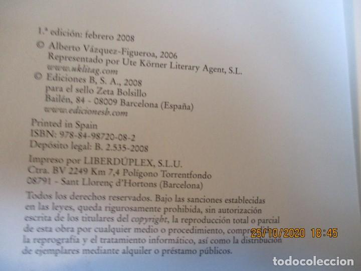 Libros de segunda mano: EL MAR DE JADE A. Vazquez- Figueroa Ediciones B,S.A. 2008 comprar - Foto 5