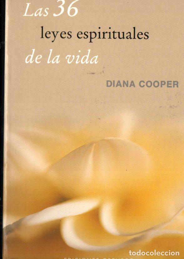 Libros de segunda mano: DIANA COOPER : LAS 36 LEYES ESPIRITUALES DE LA VIDA (OBELISCO, 2004) - Foto 1