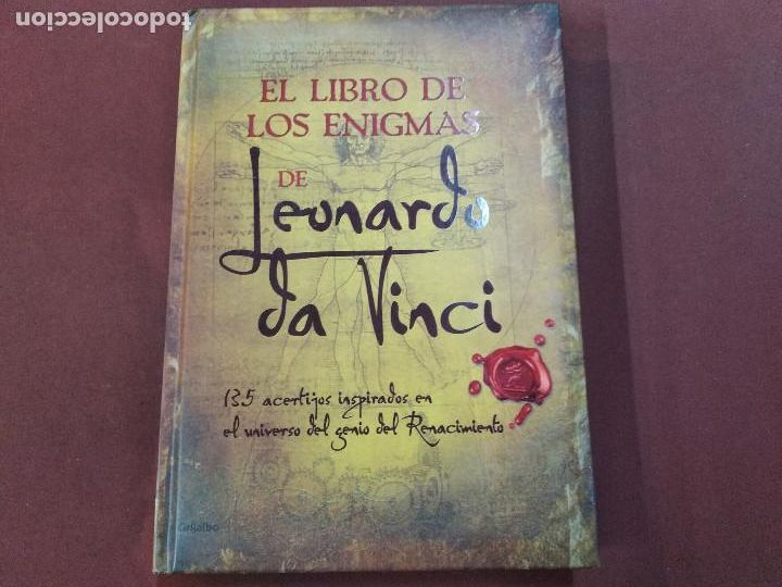 Libros de segunda mano: el libro de los enigmas de leonardo da vinci - grijalbo - EA1 - Foto 1