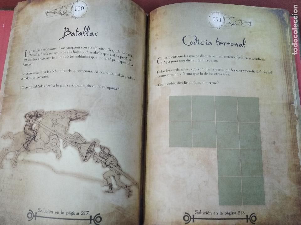Libros de segunda mano: el libro de los enigmas de leonardo da vinci - grijalbo - EA1 - Foto 2