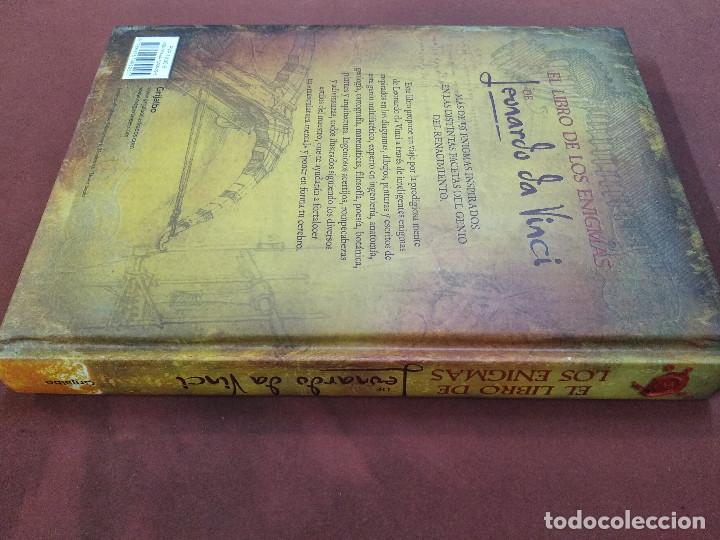 Libros de segunda mano: el libro de los enigmas de leonardo da vinci - grijalbo - EA1 - Foto 4
