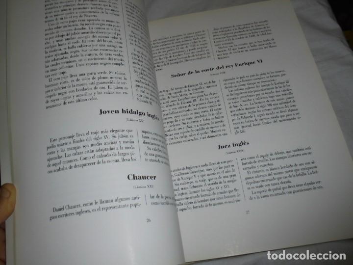 Libros de segunda mano: TRAJES Y COSTUMBRES DE LA EDAD MEDIA.BASADA EN DOCUMENTOS Y MANUSCRITOS DE LA EPOCA.ALDABA EDICIONES - Foto 17