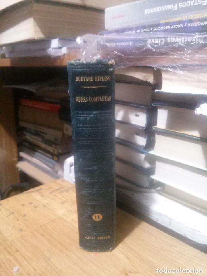 Libros de segunda mano: OBRAS COMPLETAS, RUDYARD KIPLING,ED. JANES - Foto 1