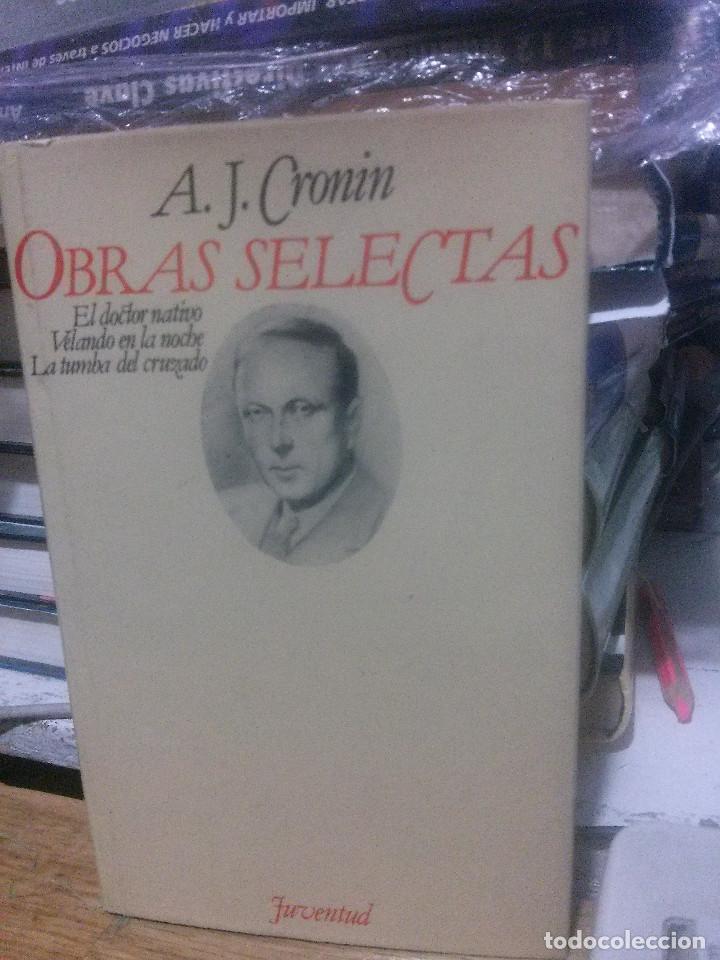 Libros de segunda mano: OBRAS SELECTAS, A.J. CRONIN, JUVENTUD - Foto 1
