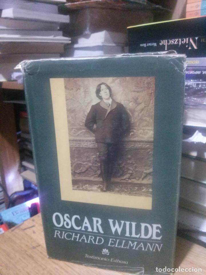 Libros de segunda mano: OSCAR WILDE, RICHARD ELLEMANN, TESTIMONIOO EDHASA - Foto 1