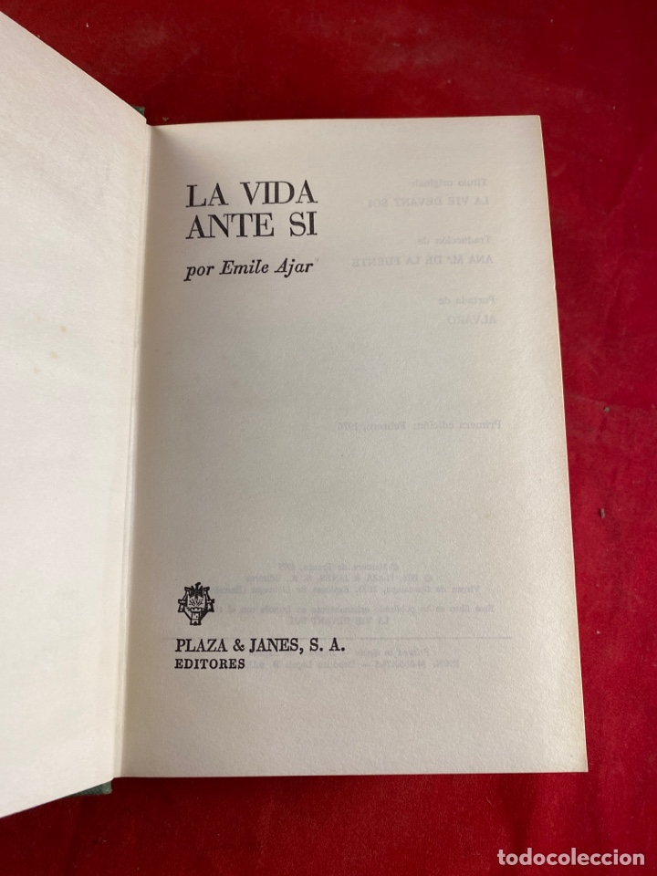 Libros de segunda mano: La vida ante si - Foto 1