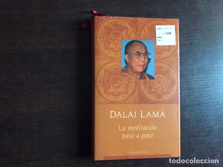 Libros de segunda mano: La meditaci&oacute;n paso a paso. Dalai Lama - Foto 1