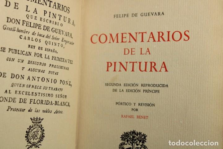 Libros de segunda mano: 1948 / COMENTARIOS DE LA PINTURA / FELIPE DE GUEVARA - Foto 7 - 222741138