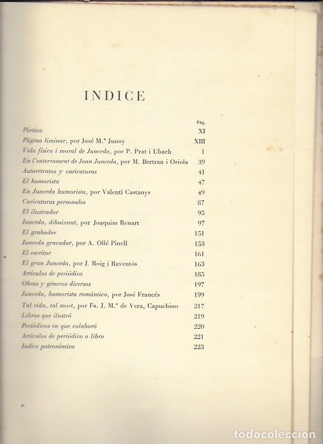 Libros de segunda mano: Junceda. BCN : Amigos de Junceda Fomento de las Artes, 1952. 32x23 cm. XIV + 224 p. il. - Foto 4 - 222875096