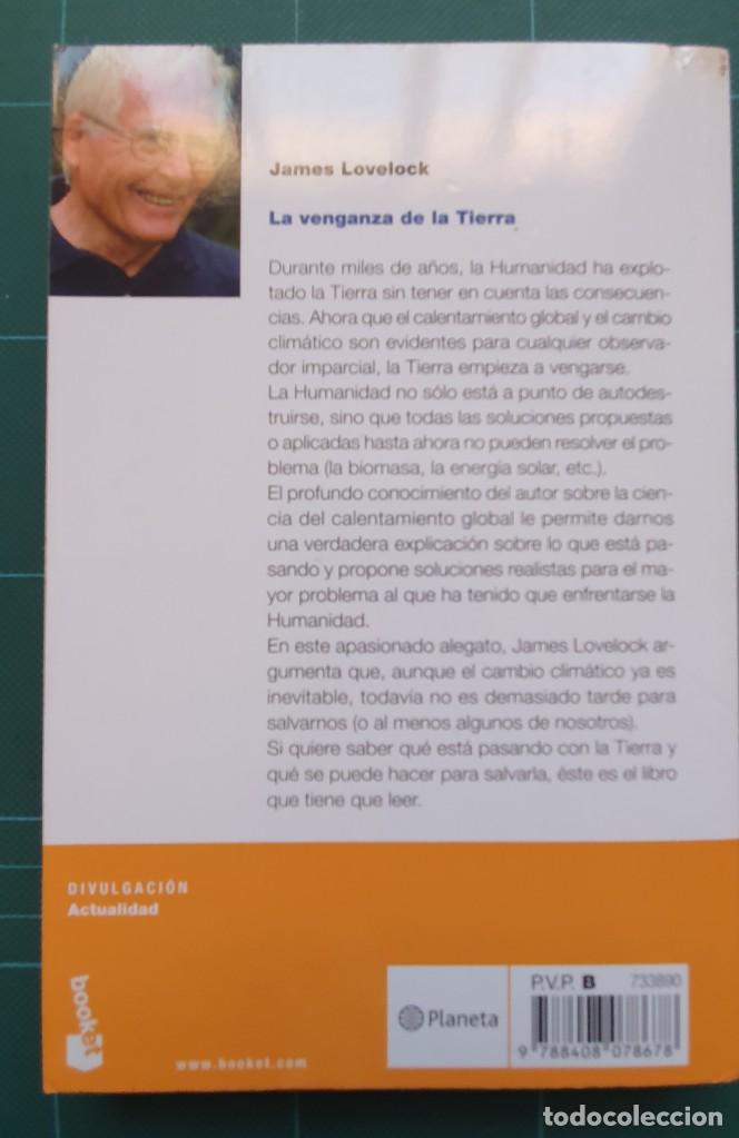 Libros de segunda mano: La venganza de la Tierra James Lovelock - Foto 2