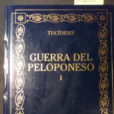 Libri di seconda mano: GUERRA DEL PELOPONESO I -TUCÍDIDES (LIBROS I Y II). Lote 223133853