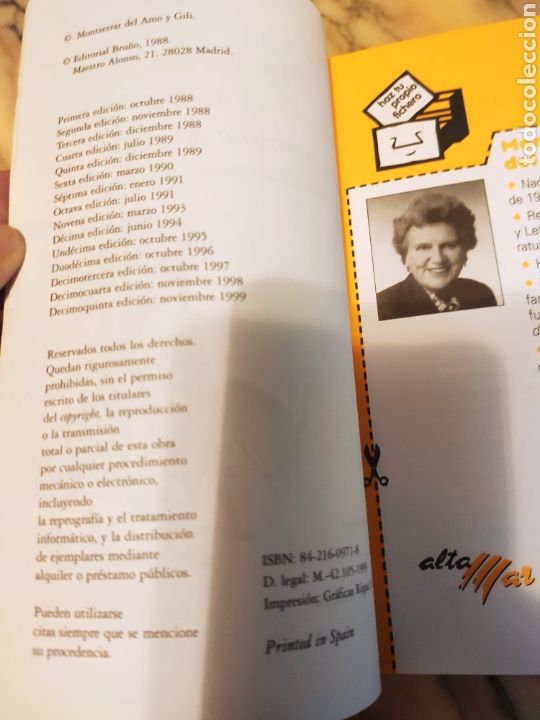 Libros de segunda mano: El Abrazo del Nilo. Montserrat del Amo. Bru&ntilde;o 1999. ASM - Foto 2