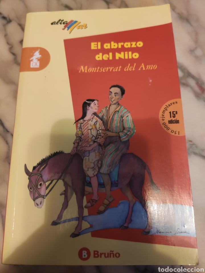 Libros de segunda mano: El Abrazo del Nilo. Montserrat del Amo. Bru&ntilde;o 1999. ASM - Foto 1