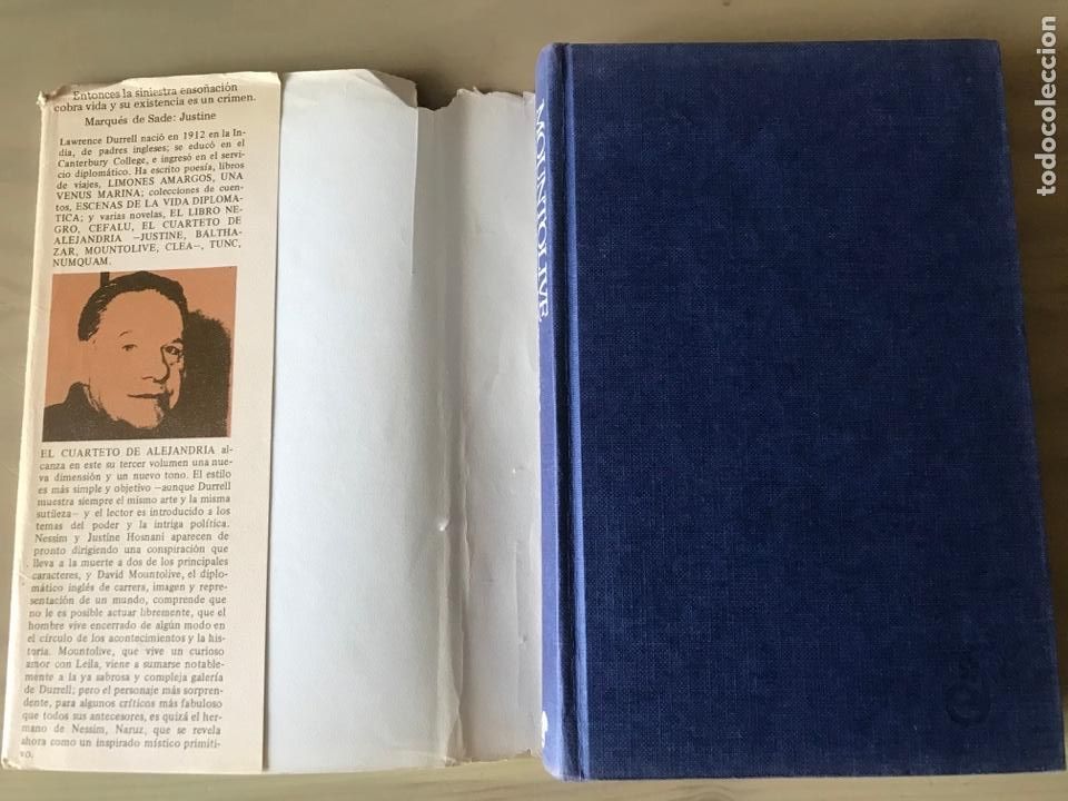 Libros de segunda mano: El cuarteto de Alejandr&iacute;a Mountolive / Lawrence Durrell - Foto 2