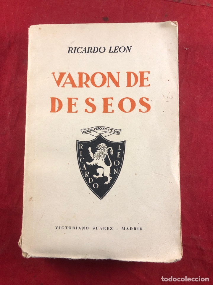 Libros de segunda mano: VAR&Oacute;N DE DESEOS - RICARDO LEON - Foto 1