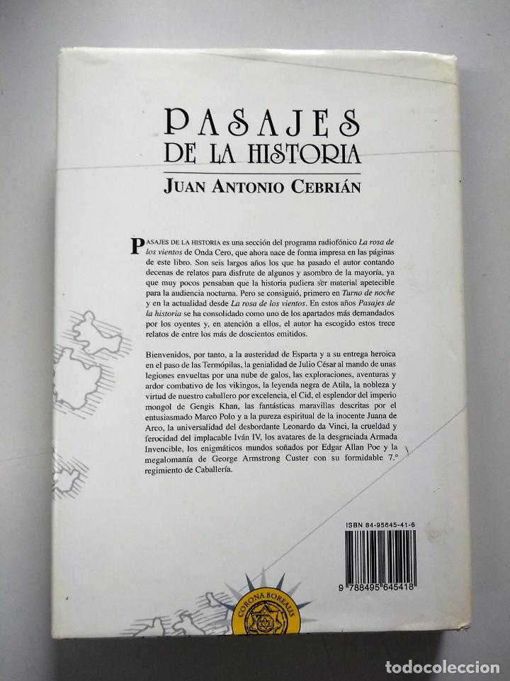 Libros de segunda mano: PASAJES DE LA HISTORIA | JUAN ANTONIO CEBRIAN | EDICIONES CORONA BOREALIS 2003 - Foto 7
