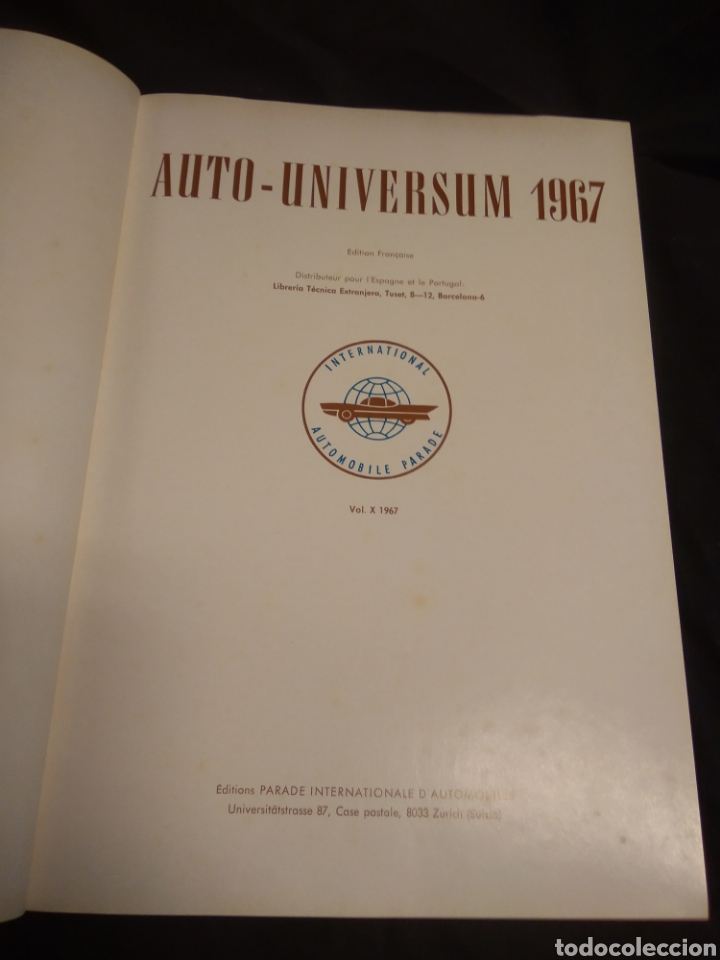 Libros de segunda mano: AUTO UNIVERSUM 1967 #3769 - Foto 3