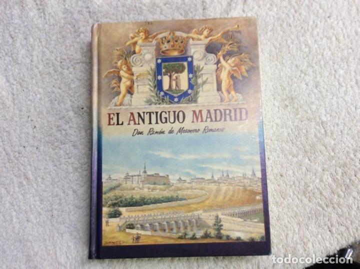 Libros de segunda mano: El antiguo madrid libro - Foto 1