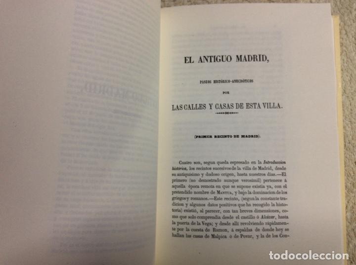 Libros de segunda mano: El antiguo madrid libro - Foto 3