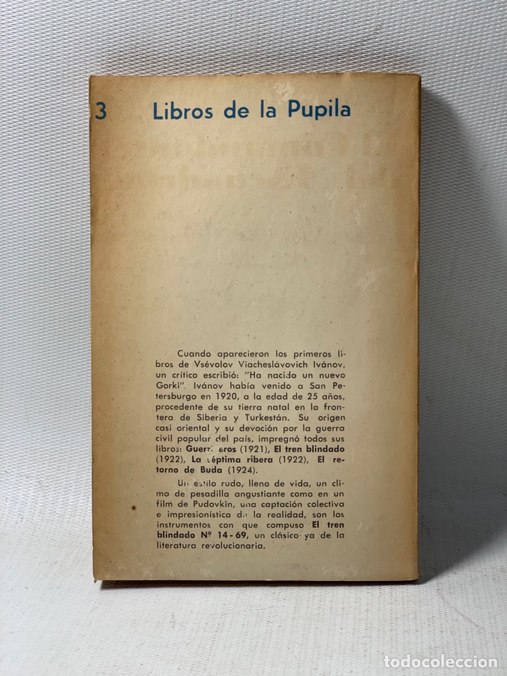 Libros de segunda mano: EL TREN BLINDADO - V. IVANOV - ED. ;LIBROS DE LA PUPILA - Foto 2