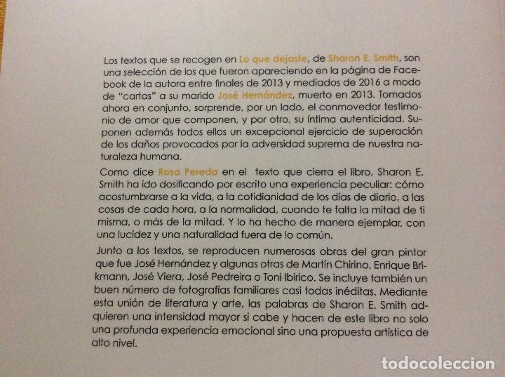 Libros de segunda mano: Lo que dejaste. Ep&iacute;logo de Rosa Pereda. - SMITH, Sharon E.- - Foto 3