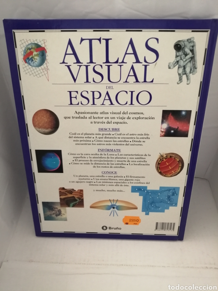 Libros de segunda mano: Atlas Visual del Espacio (Primera edici&oacute;n) - Foto 2