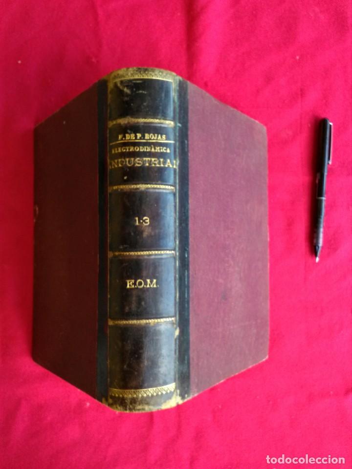 Libros de segunda mano: Libro antiguo 1899 Electrodin&aacute;mica - Foto 2