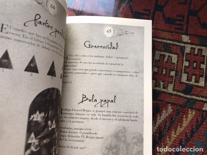 Libros de segunda mano: El libro de los enigmas de Leonardo da Vinci - Foto 4