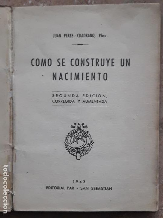 Libros de segunda mano: COMO SE CONSTRUYE UN NACIMIENTO. - Foto 2