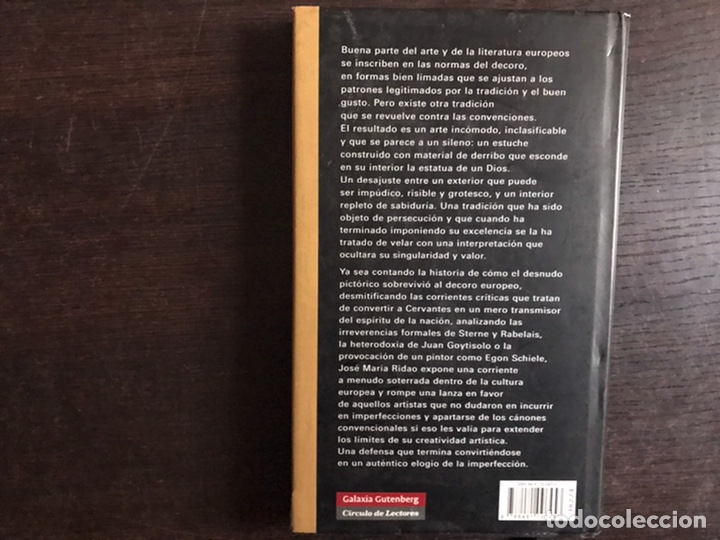 Libros de segunda mano: Elogio de la imperfecci&oacute;n. Jos&eacute; Mar&iacute;a Ridao - Foto 2
