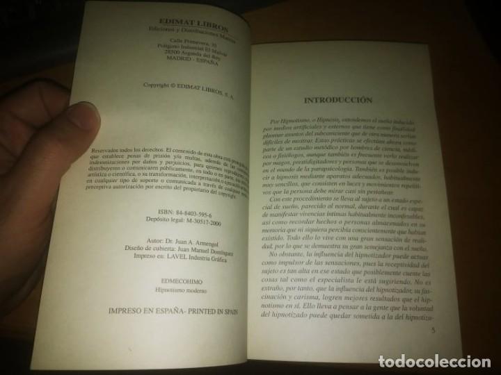 Libros de segunda mano: Libro: HIPNOTISMO MODERNO - Foto 2