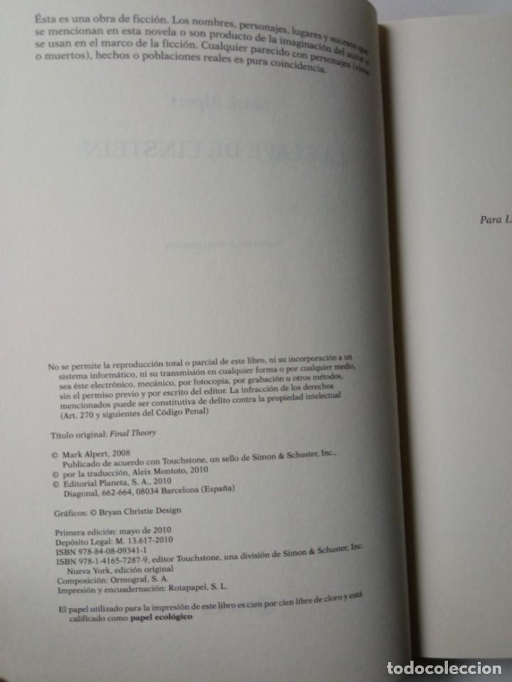 Libros de segunda mano: las Claves de Einstein, Mark Alpert - Foto 3