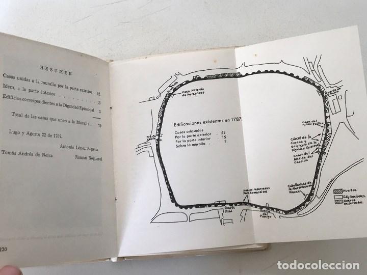 Libros de segunda mano: Adolfo de Abel Vilela. Origen de las Edificaciones adosada a la muralla de Lugo, Galicia - Foto 5
