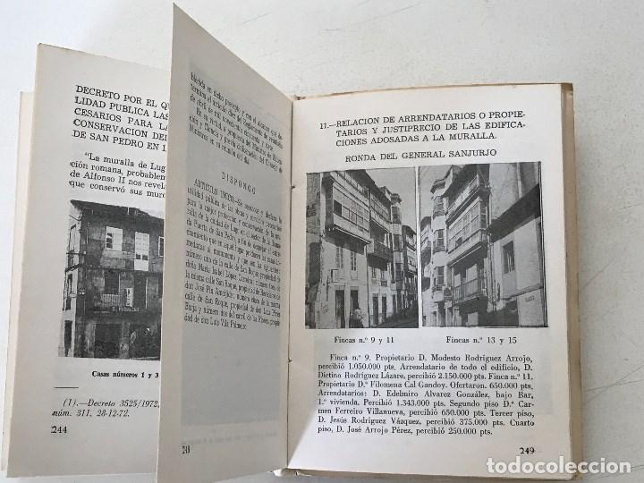 Libros de segunda mano: Adolfo de Abel Vilela. Origen de las Edificaciones adosada a la muralla de Lugo, Galicia - Foto 6
