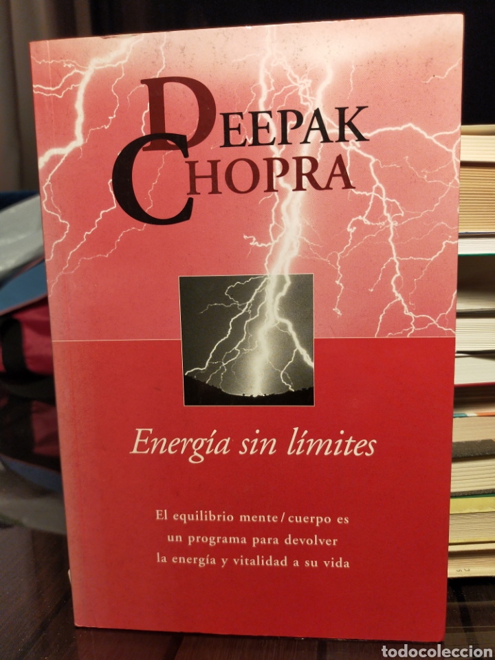 Libros de segunda mano: ENERG&Iacute;A SIN L&Iacute;MITES - DEEPAK CHOPRA - Foto 1