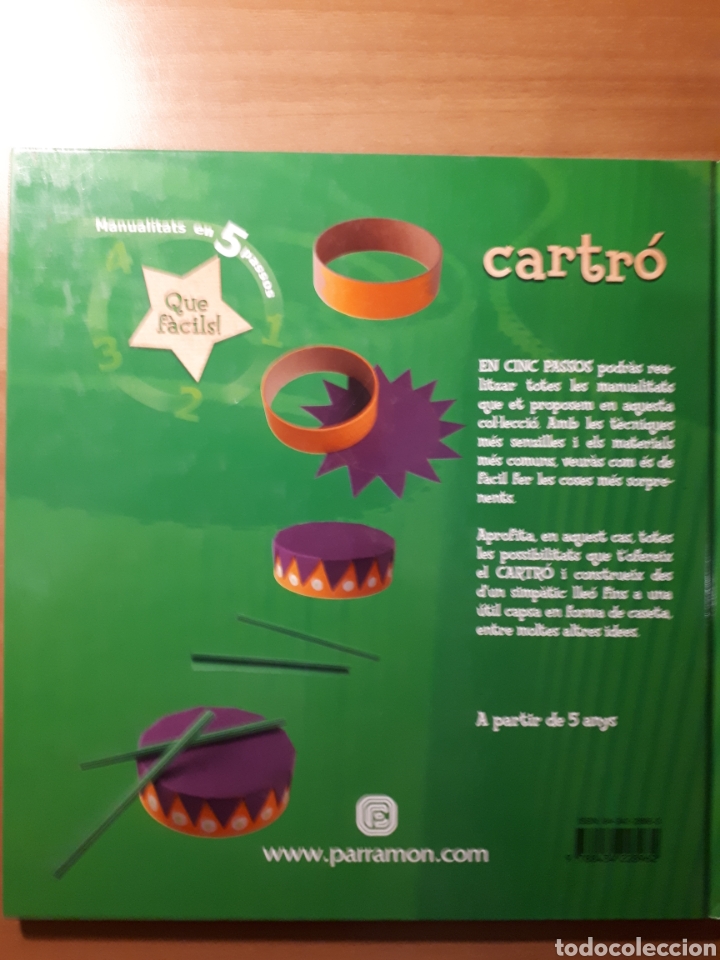 Libros de segunda mano: CARTR&Oacute;. MANUALITATS EN 5 PASSOS. ANNA LLIM&Oacute;S - Foto 2