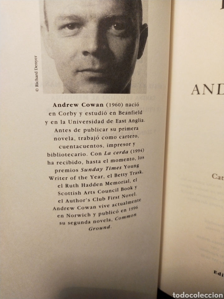 Libros de segunda mano: LA CERDA - ANDREW COWAN - Foto 4