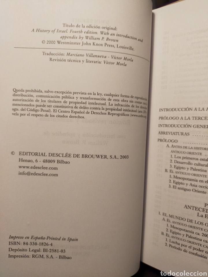 Libros de segunda mano: LA HISTORIA DE ISRAEL - JOHN BRIGHT - Foto 4