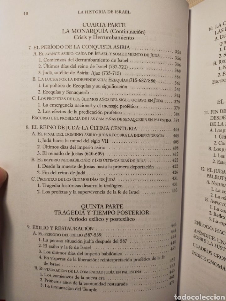 Libros de segunda mano: LA HISTORIA DE ISRAEL - JOHN BRIGHT - Foto 8