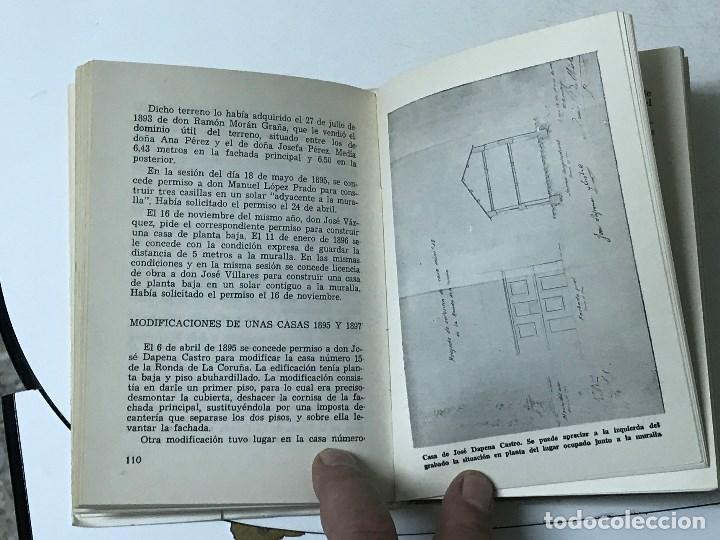 Libros de segunda mano: Adolfo Abel Vilela Origen de las edificaciones adosadas a la muralla de Lugo, Galicia - Foto 2