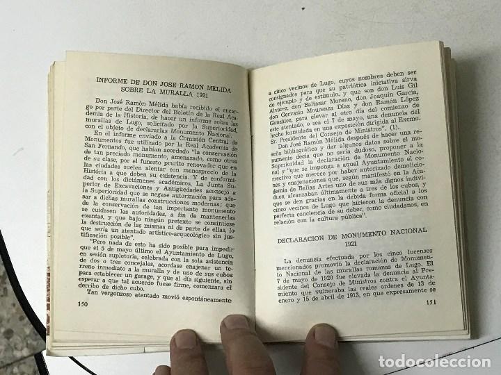 Libros de segunda mano: Adolfo Abel Vilela Origen de las edificaciones adosadas a la muralla de Lugo, Galicia - Foto 4