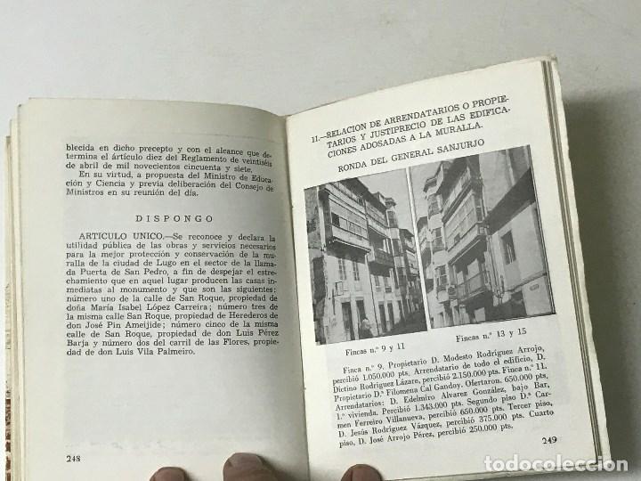 Libros de segunda mano: Adolfo Abel Vilela Origen de las edificaciones adosadas a la muralla de Lugo, Galicia - Foto 6