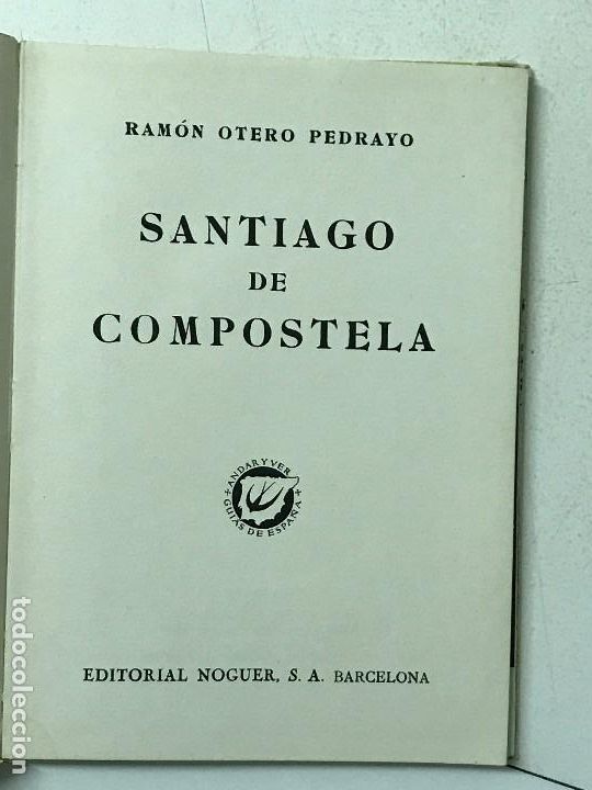 Libros de segunda mano: Ram&oacute;n Otero Pedrayo. Santiago de Compostela. - Foto 3