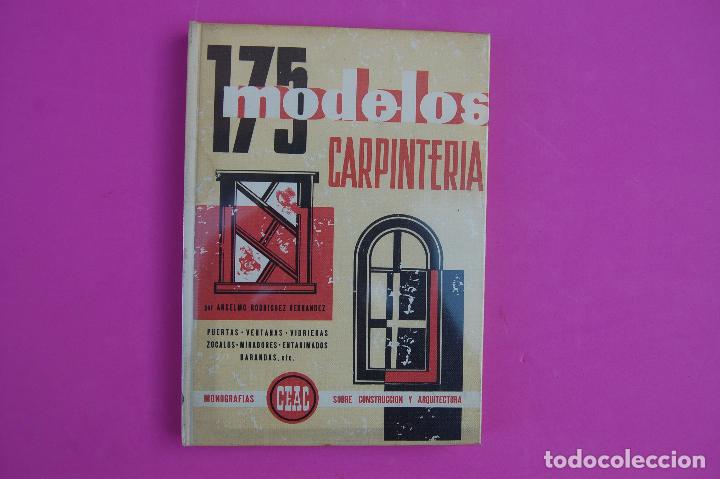 Libros de segunda mano: 175 modelos de carpinter&iacute;a. CEAC. - Foto 1