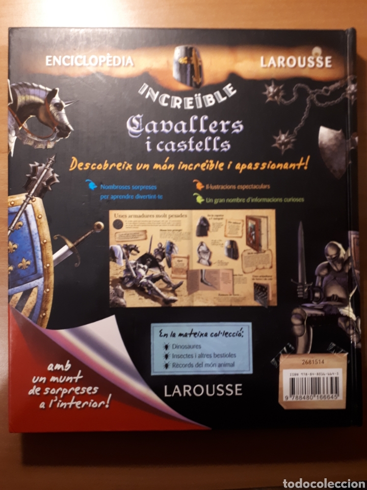 Libros de segunda mano: CAVALLERS I CASTELLS. ENCICLOP&Egrave;DIA LAROUSSE - Foto 2
