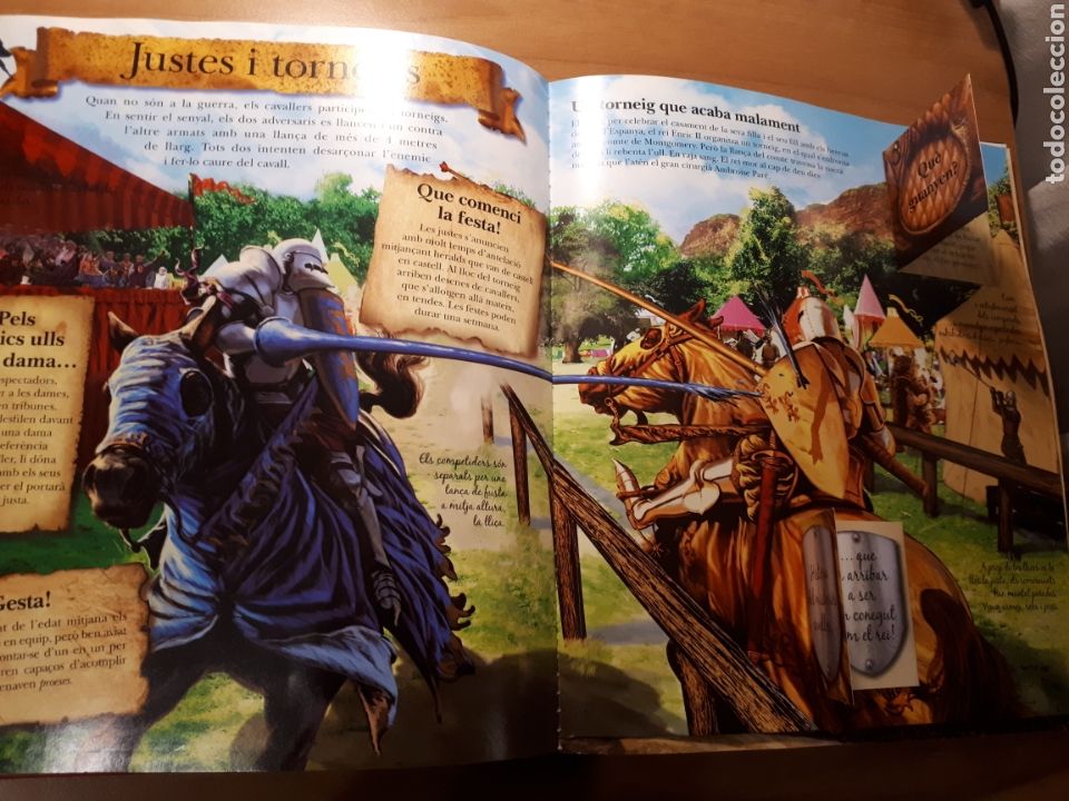 Libros de segunda mano: CAVALLERS I CASTELLS. ENCICLOP&Egrave;DIA LAROUSSE - Foto 4