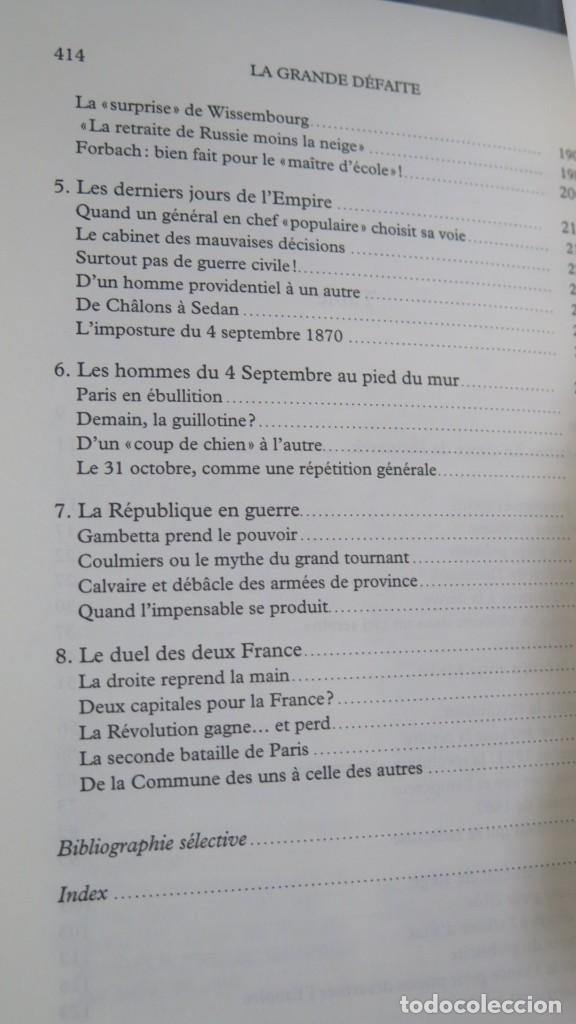 Libros de segunda mano: LA GRANDE DEFAITE. 1870-1871. GOUTTMAN - Foto 3