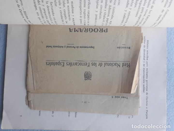 Libros de segunda mano: Lote de 3 Libros Tem&aacute;tica Trenes / Renfe. A&ntilde;o 1946. - Foto 9
